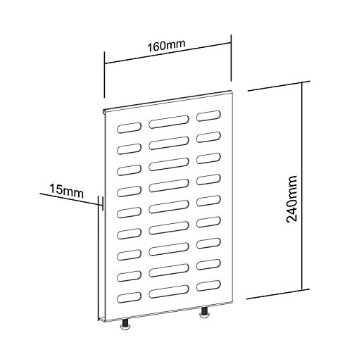 Maclean Brackets MC-802 Mini-PC Halterung VESA Stahl