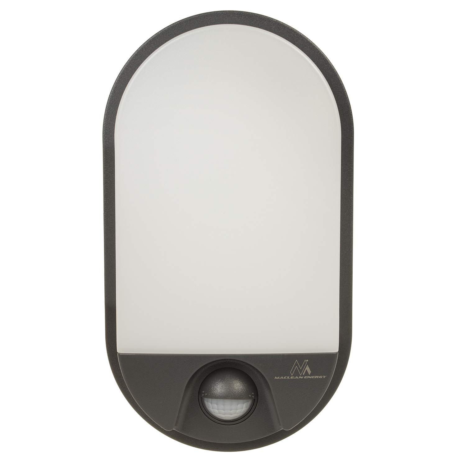 Maclean Energy MCE340 LED-Lampe Grau 15W 1100lm mit Sensor