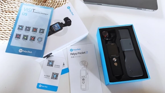 FeiyuTech Gimbal Camera Pocket 2 Actioncam 4K 130°