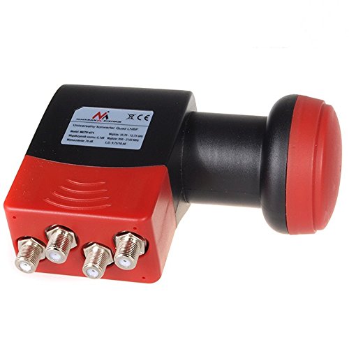 Maclean MCTV-629 Quad LNB Universal 4 Teilnehmer 0,1 dB