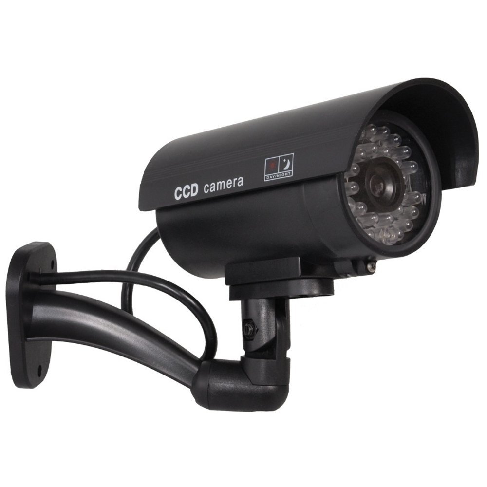 Maclean IR9000 Kamera Dummy Attrappe mit LED Outdoor