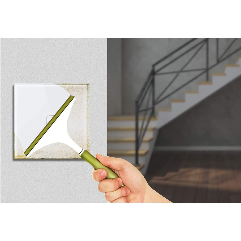 Maclean MCE713W Touch Lichtschalter Weiß 1-Fach Eckig