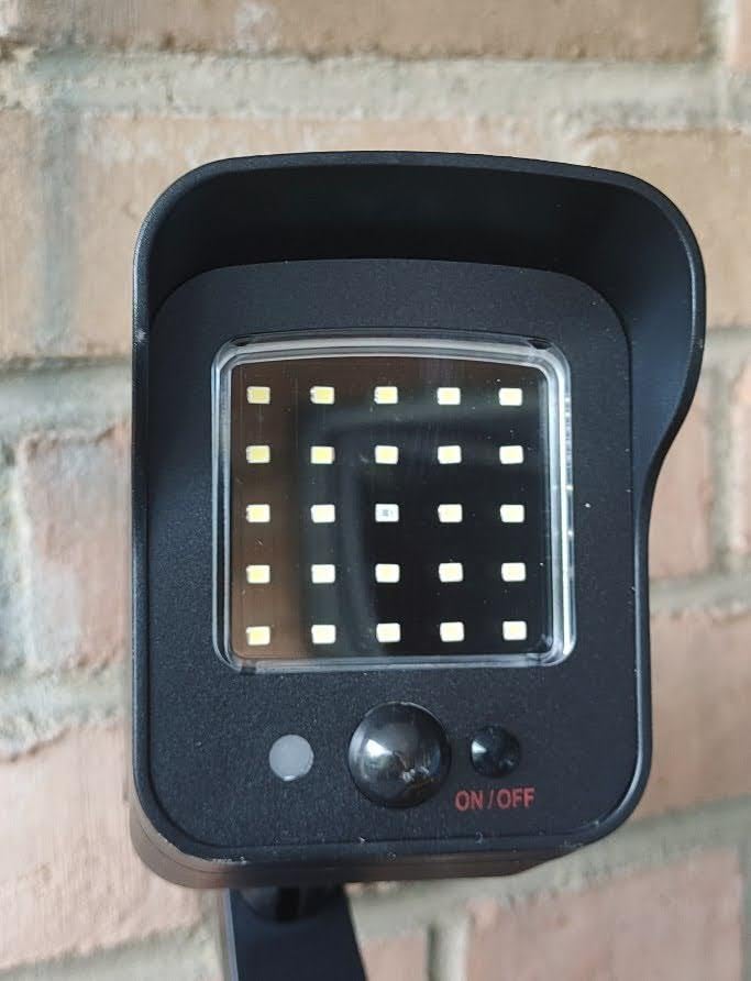Maclean SOL1803S Kamera-Attrappe Solar IP65 LED