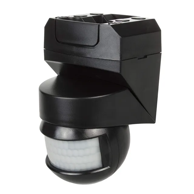 Maclean MCE295 Bewegungsmelder IP54 Schwarz 12m