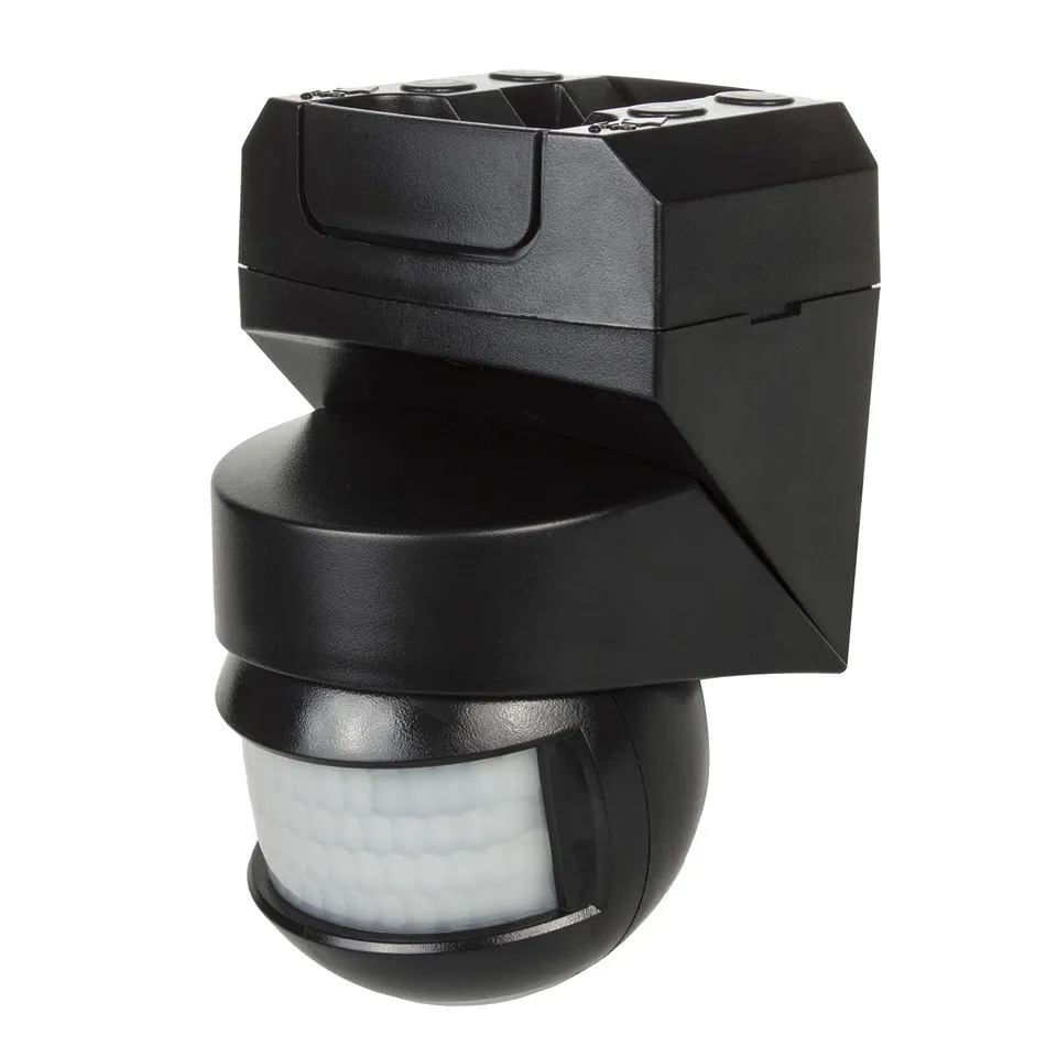 Maclean MCE295 Bewegungsmelder IP54 Schwarz 12m