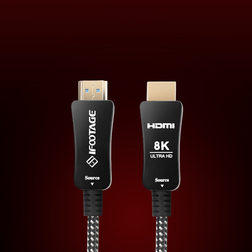 iFootage HDMI Cable HDMI Kabel 8K HDR 15m Glasfaser