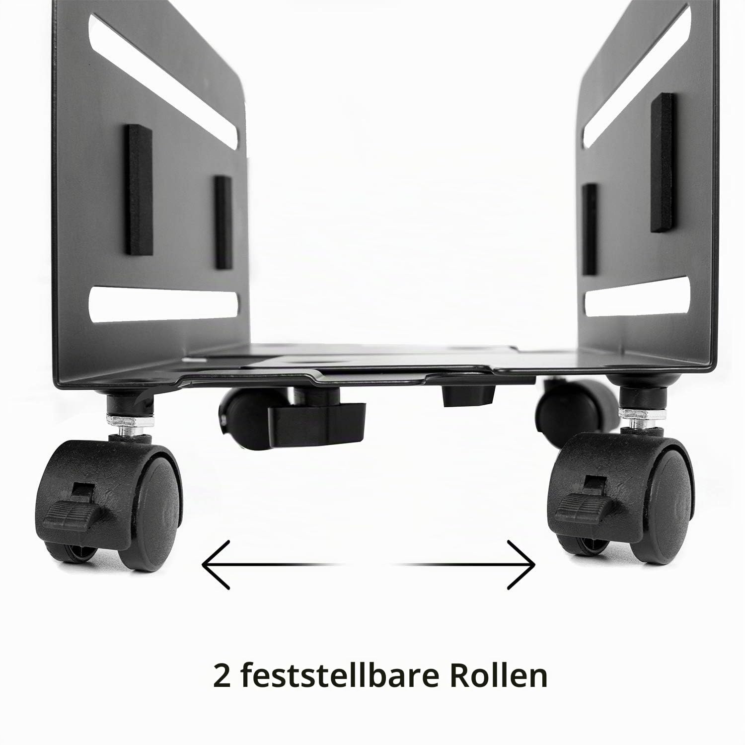 Maclean MC-851 PC-Ständer mit Rollen bis 10 kg verstellbar
