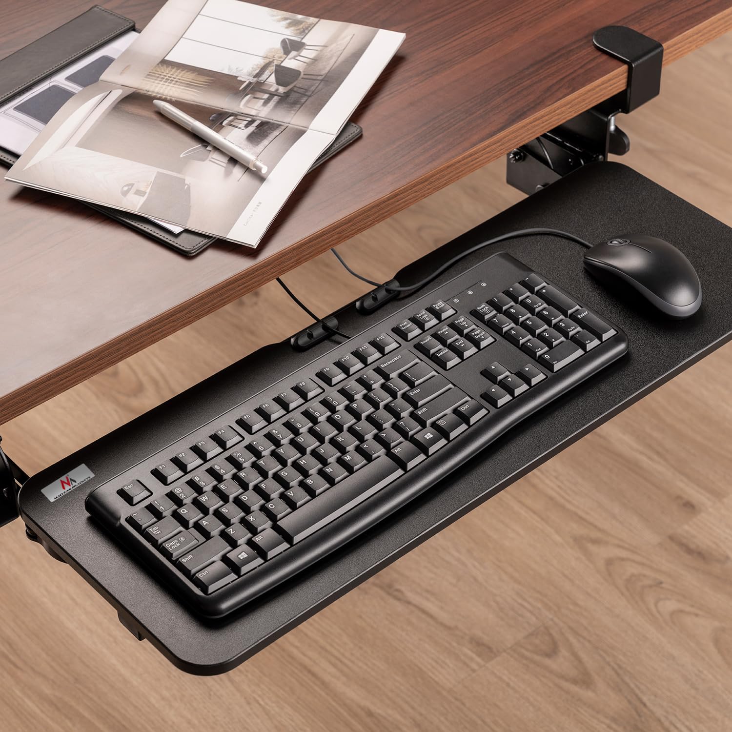 Maclean Brackets MC-462 Tastaturschublade 67x24 cm 5 kg