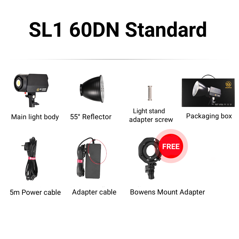 iFootage Anglerfish SL1 60DN Videolicht LED Leuchte