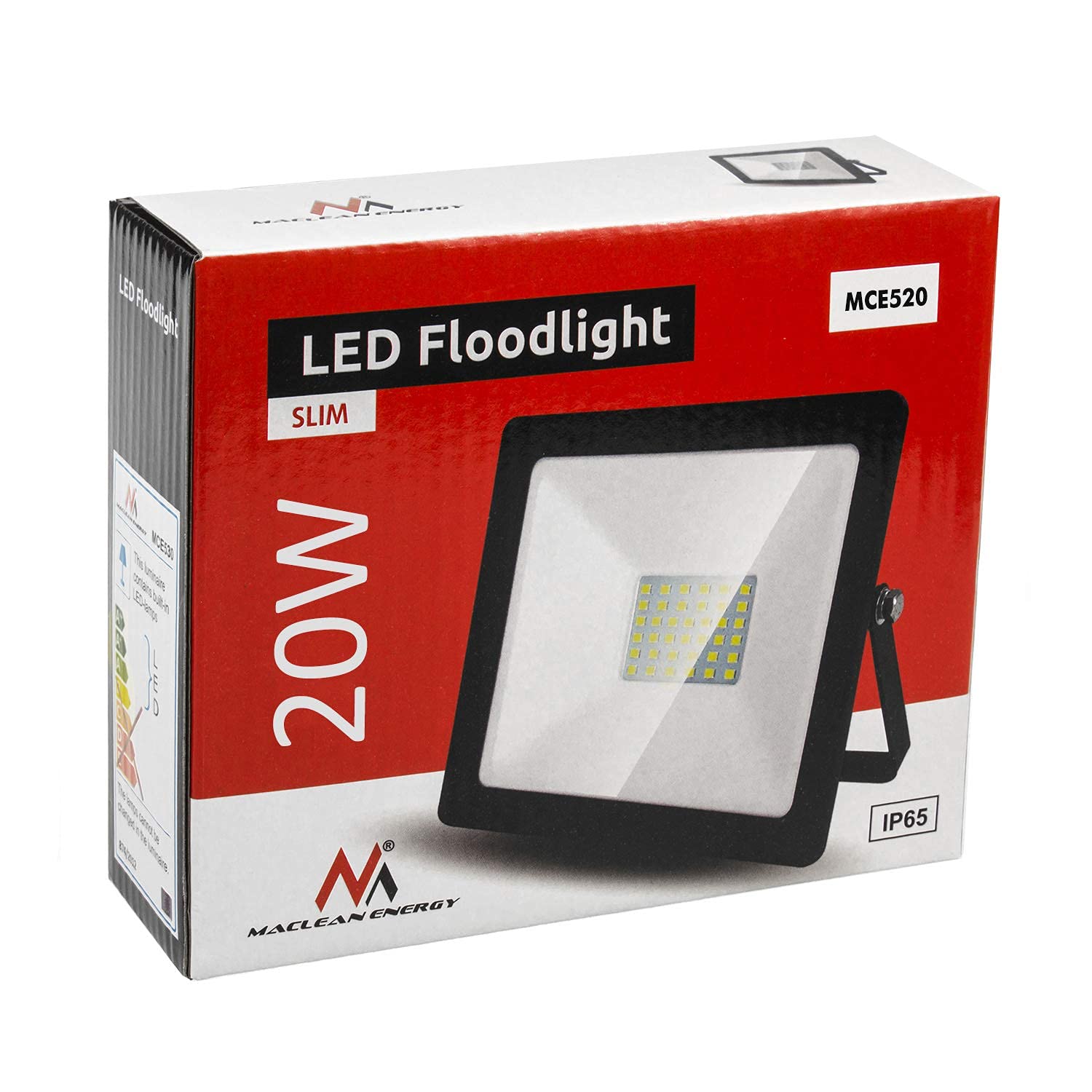 Maclean Energy MCE520 LED Strahler 20W warmweiß 3000K