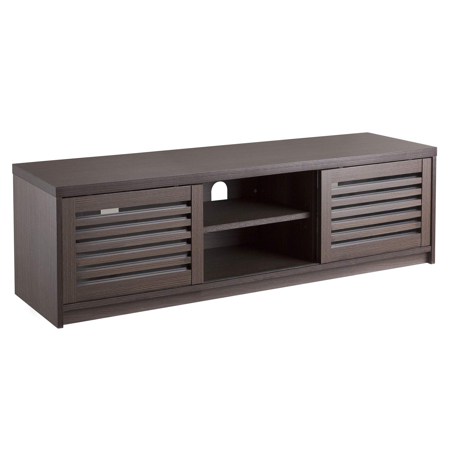 Maclean MC-874 Fernsehschrank 65 Zoll Walnuss