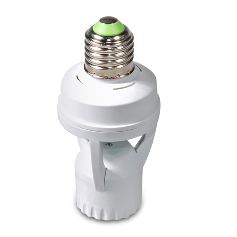 Maclean Energy MCE24 Lampenfassung E27 360° PIR weiß