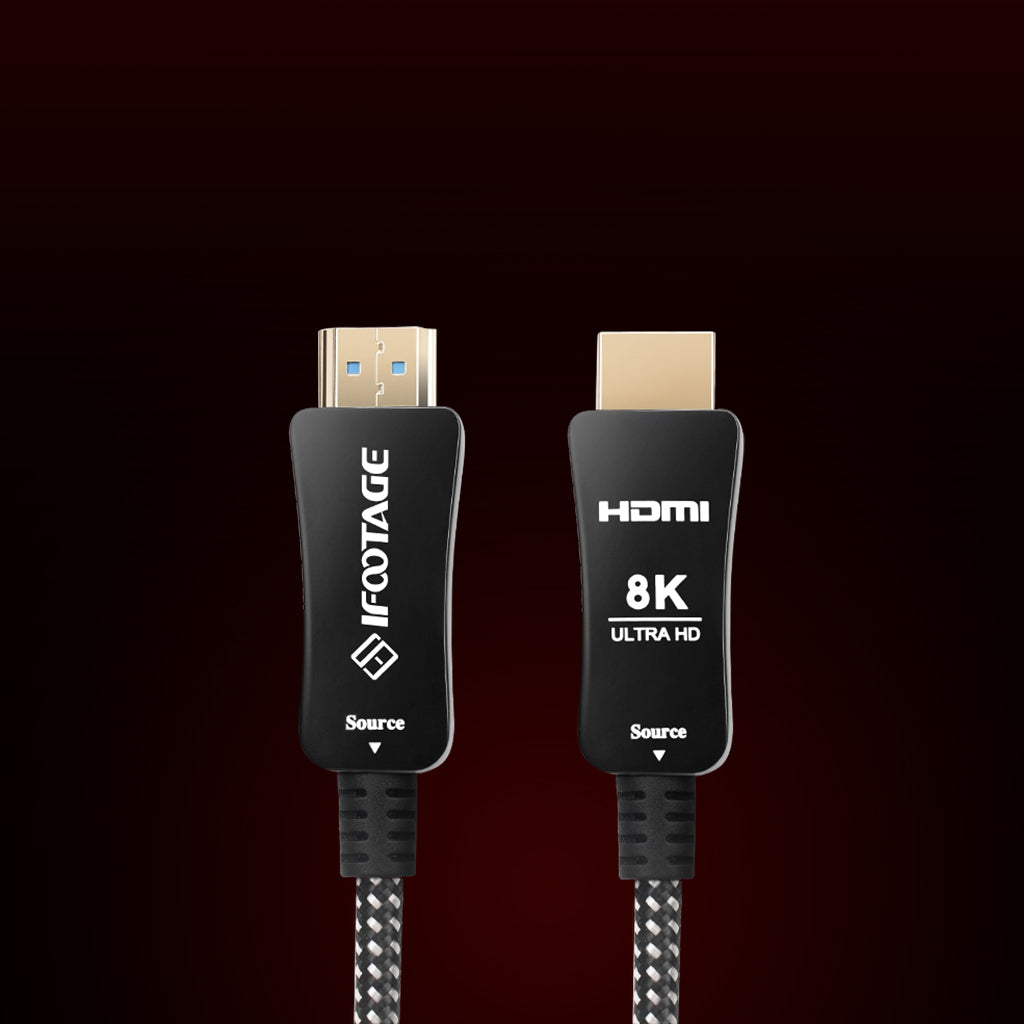 iFootage HDMI Cable HDMI Kabel 8K HDR 15m Glasfaser