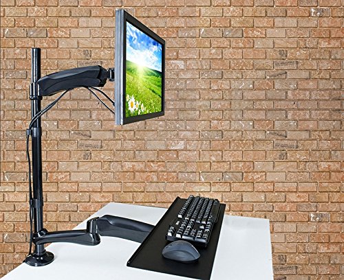Maclean MC-681 Monitor Tischhalterung 13-27" Tastatur