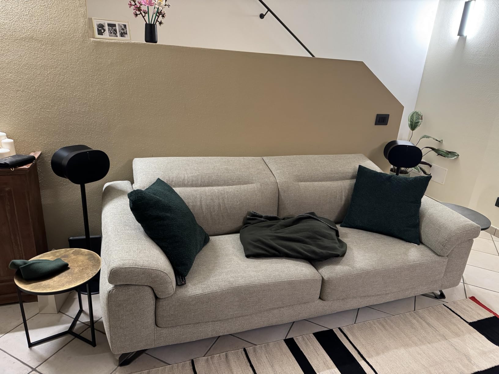 Maclean Brackets MC-995 Bodenständer Sonos schwarz 2x