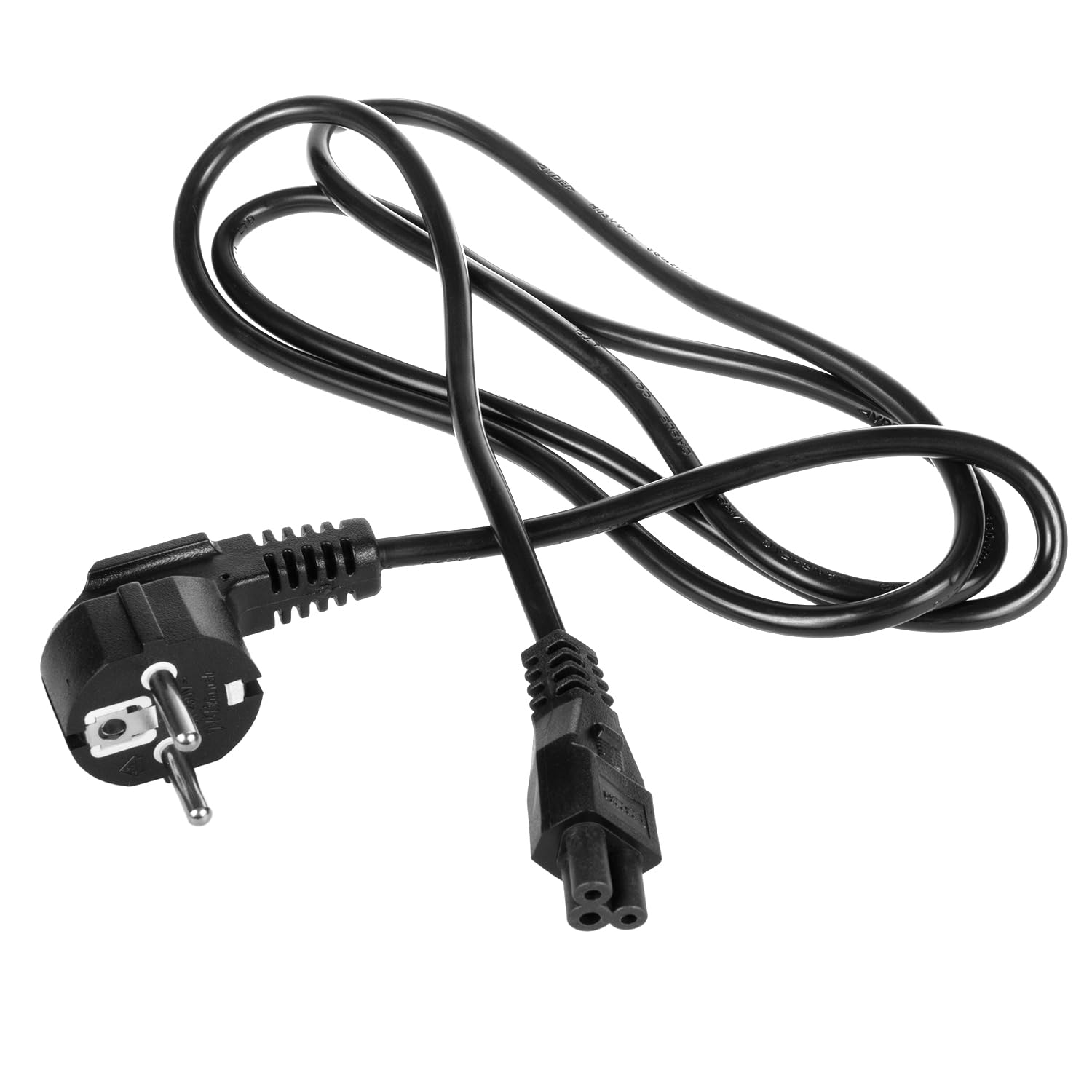 Maclean MCTV-857 Netzkabel Kleeblatt C5 1,5m 250V schwarz
