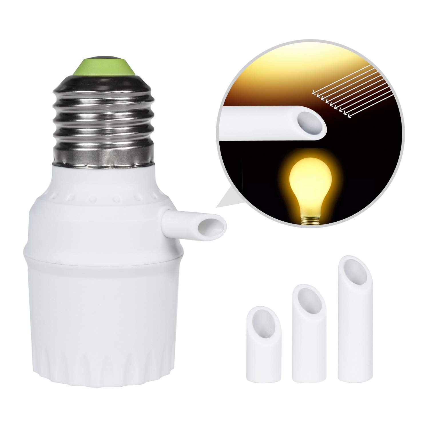 Maclean Energy MCE232 Lampenfassung E27 Geräuschsensor 360°