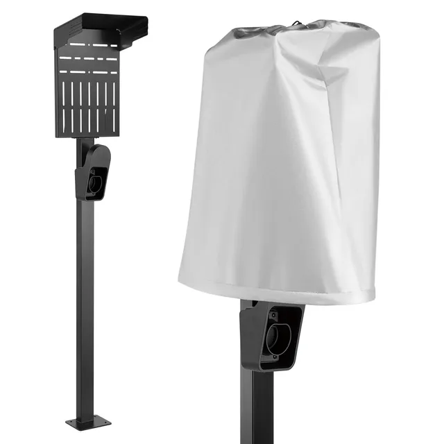 Maclean Energy MCE456 Ladeständer für Wallbox 15 kg Outdoor