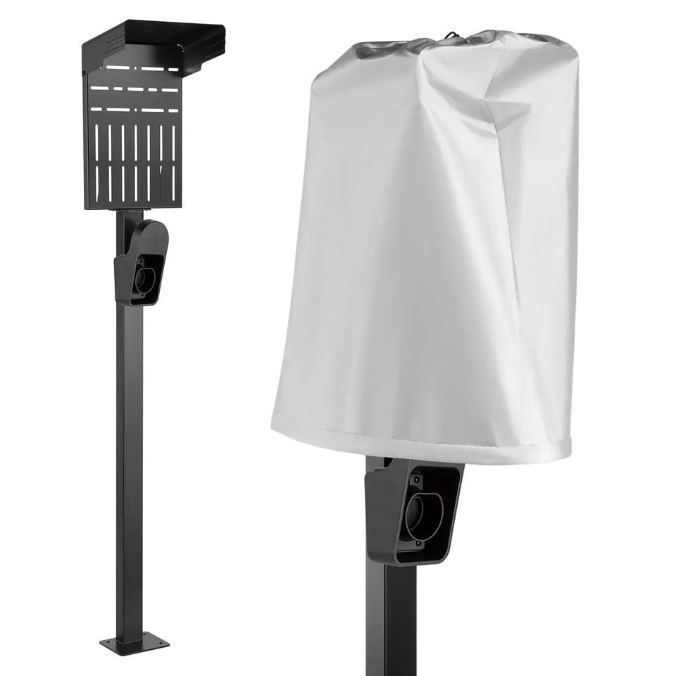 Maclean Energy MCE456 Ladeständer für Wallbox 15 kg Outdoor