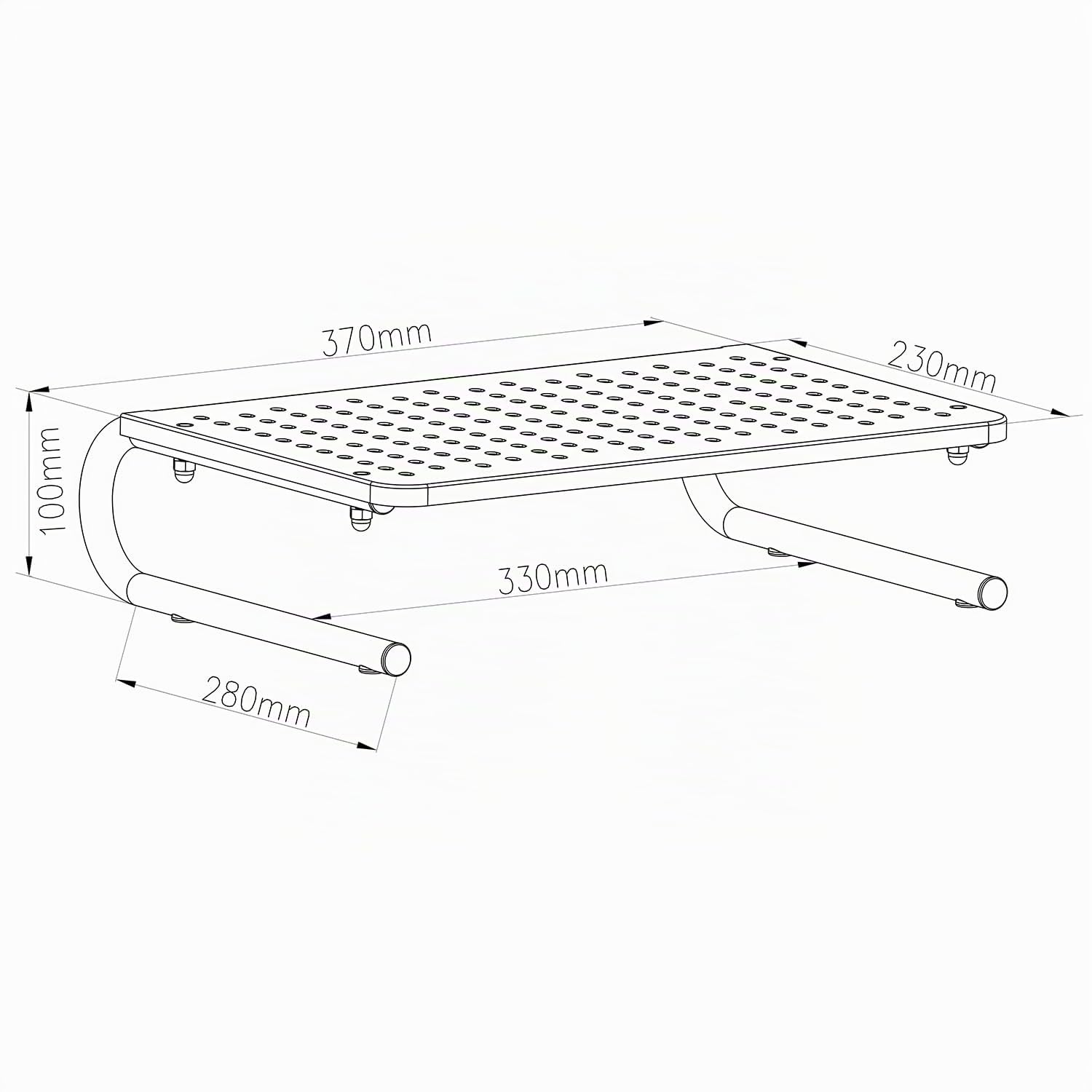 Maclean Brackets MC-948 Monitorständer 13-32 Zoll bis 20 kg