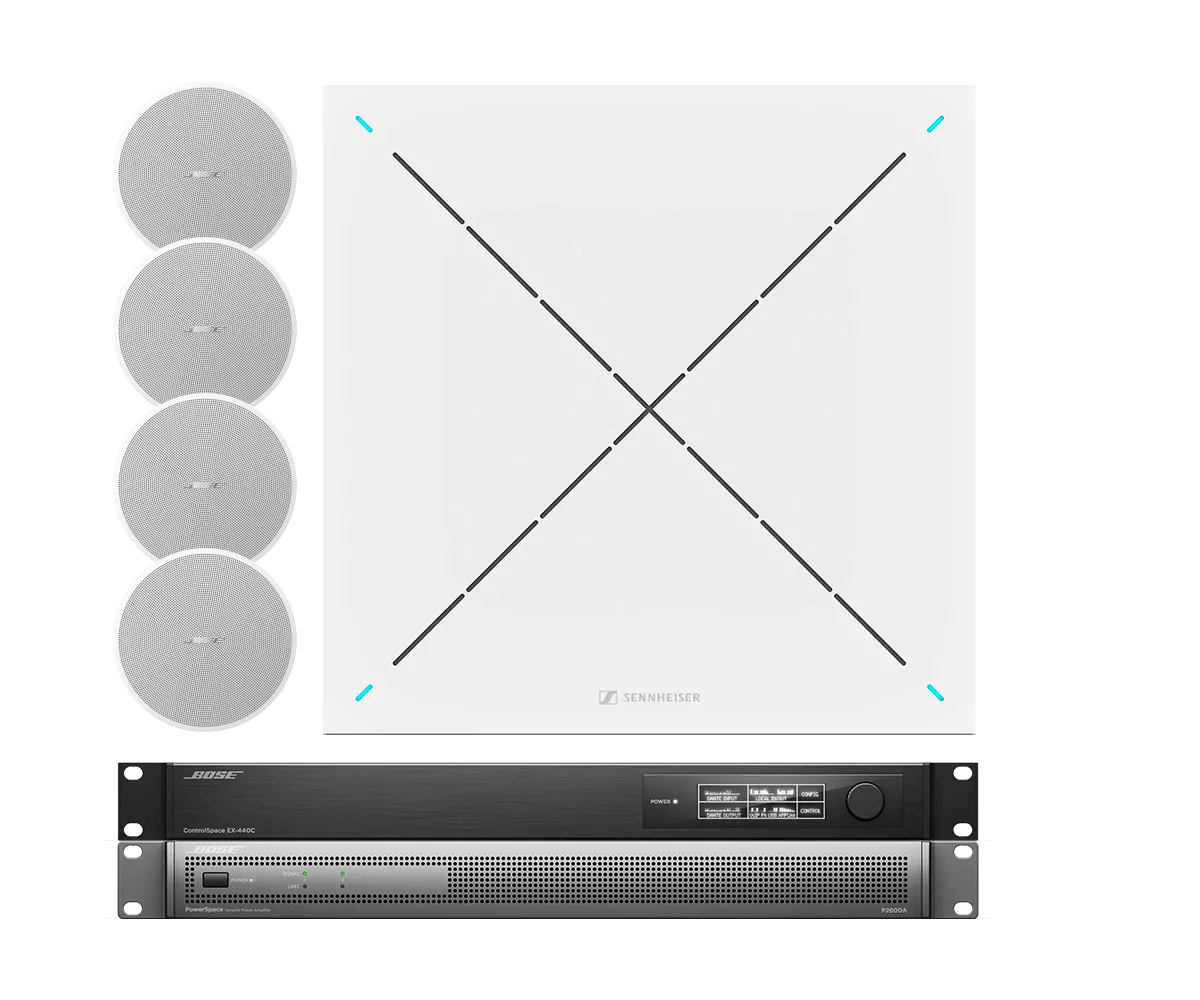 Bose DS4 Deckensystem Ceiling Audio Solution System-Pack