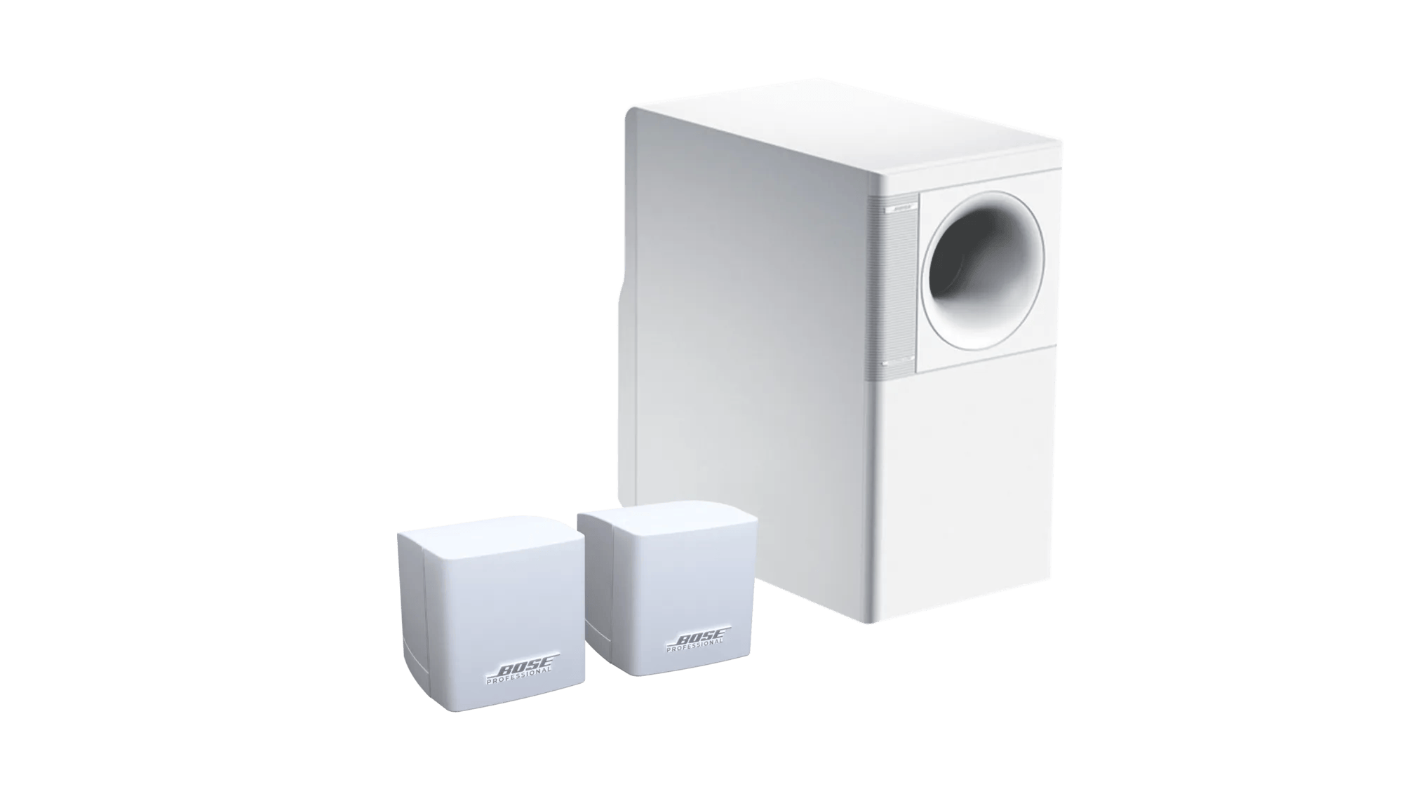 Bose Professional FreeSpace 3 Aufputz-Satelliten Paar schwarz