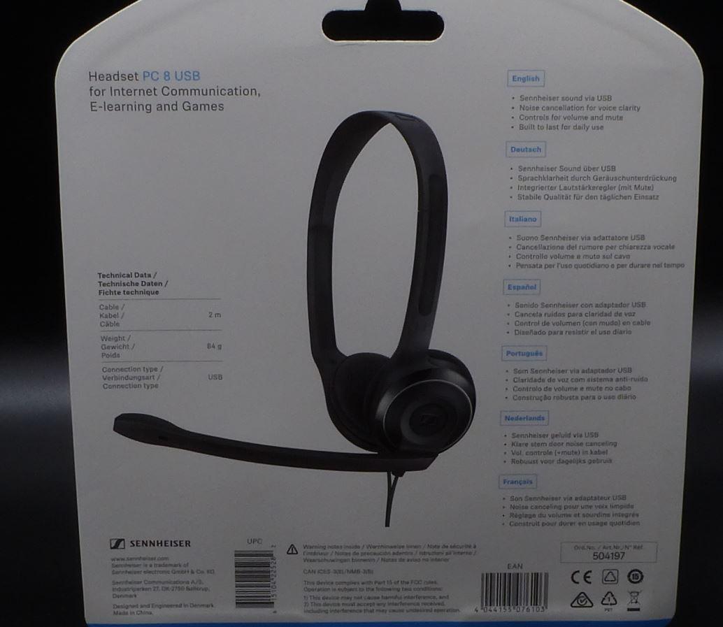 EPOS PC 8 USB Headset On-Ear Stereo mit Mikrofon