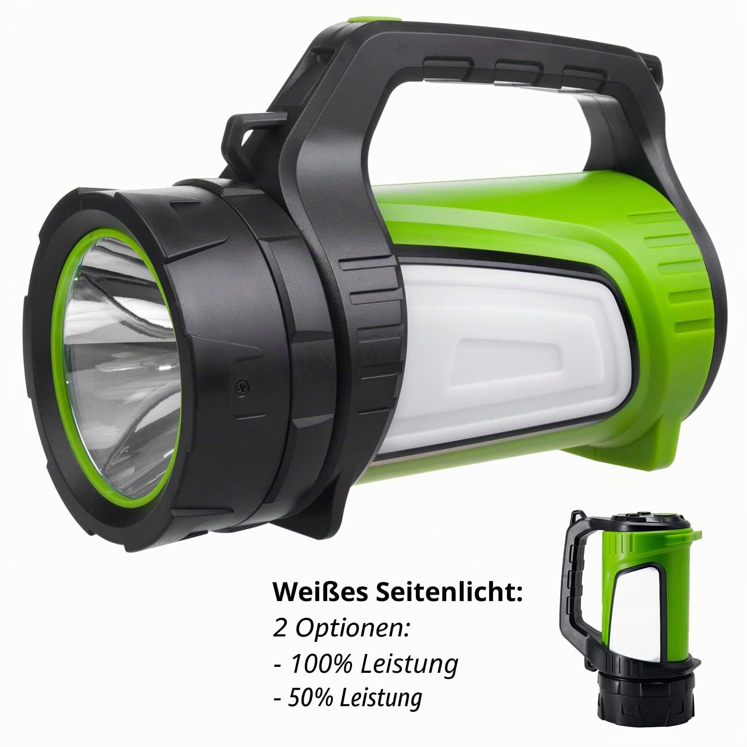 Maclean Energy MCE345 LED Taschenlampe Powerbank 300 m