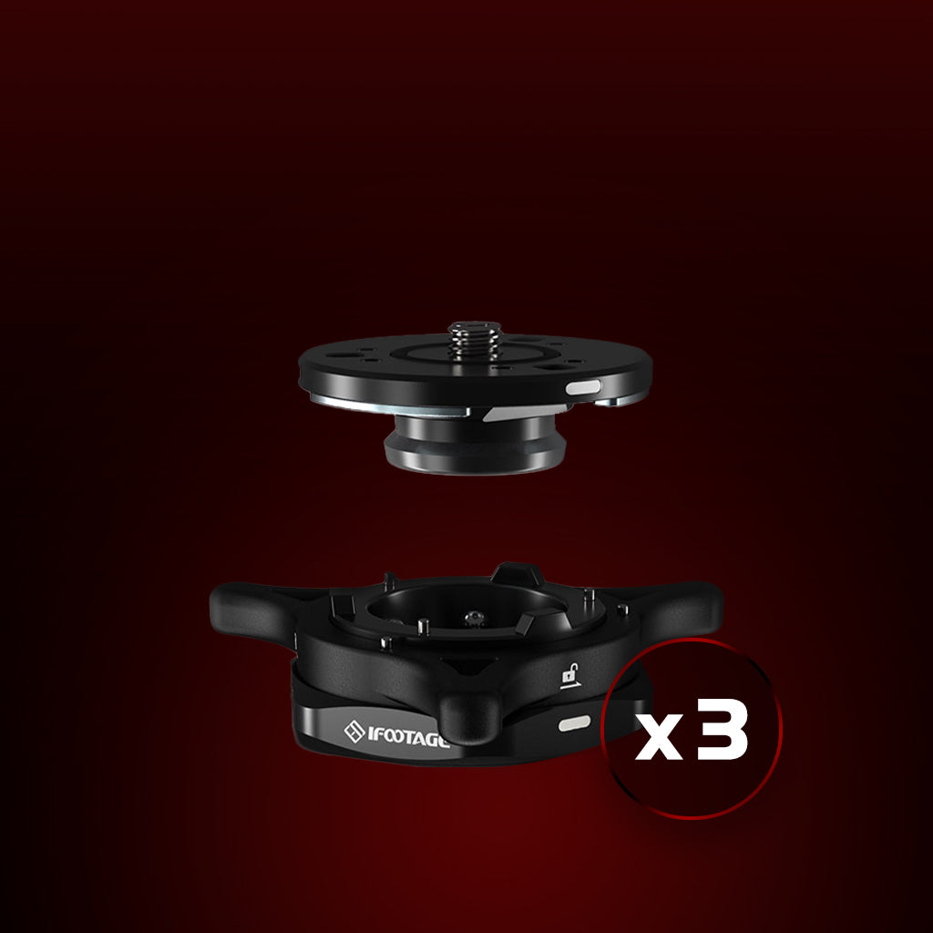 iFootage Seastars Q1S Schnellwechselsystem Standard Bundle