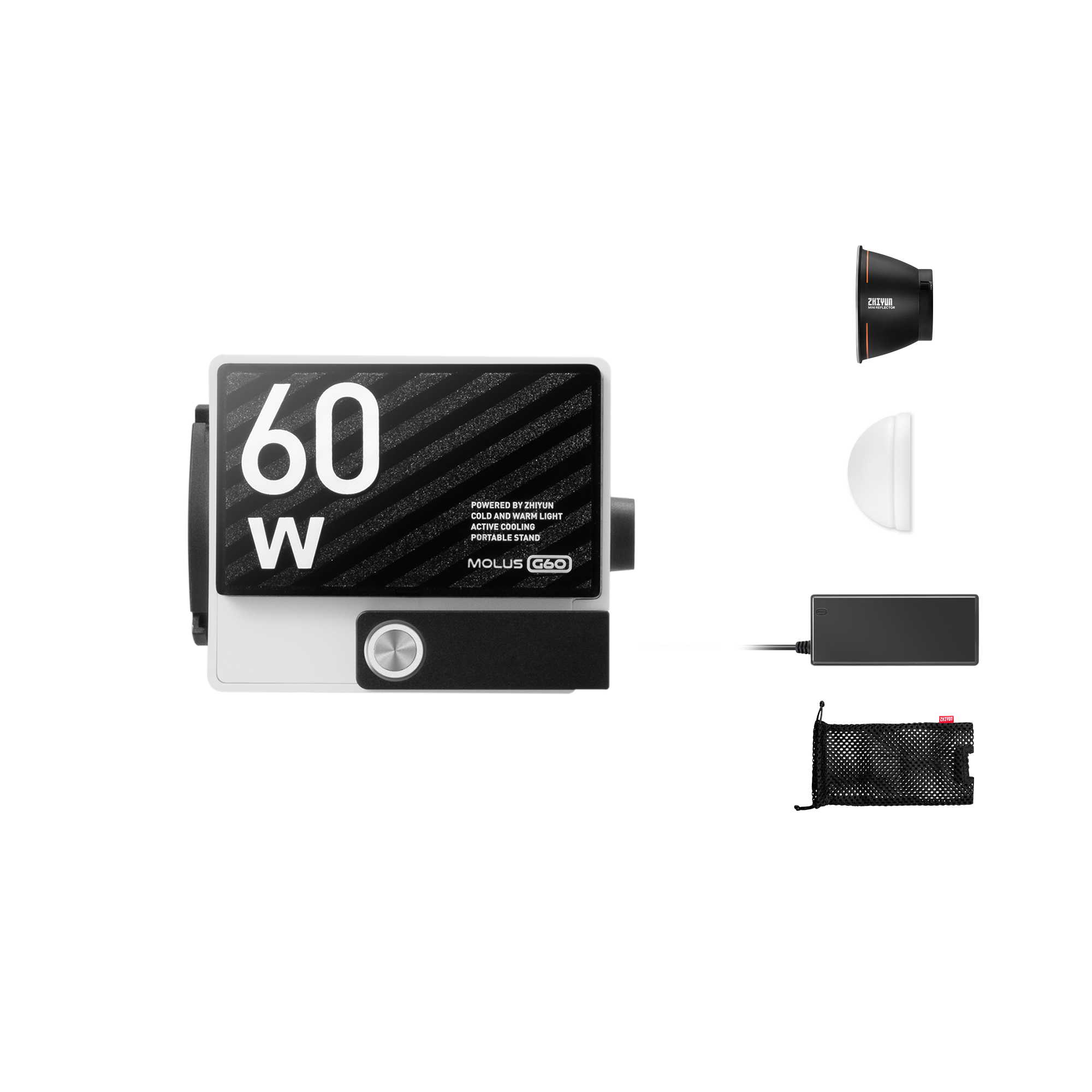 Zhiyun MOLUS G60 Videolicht 60W Standard