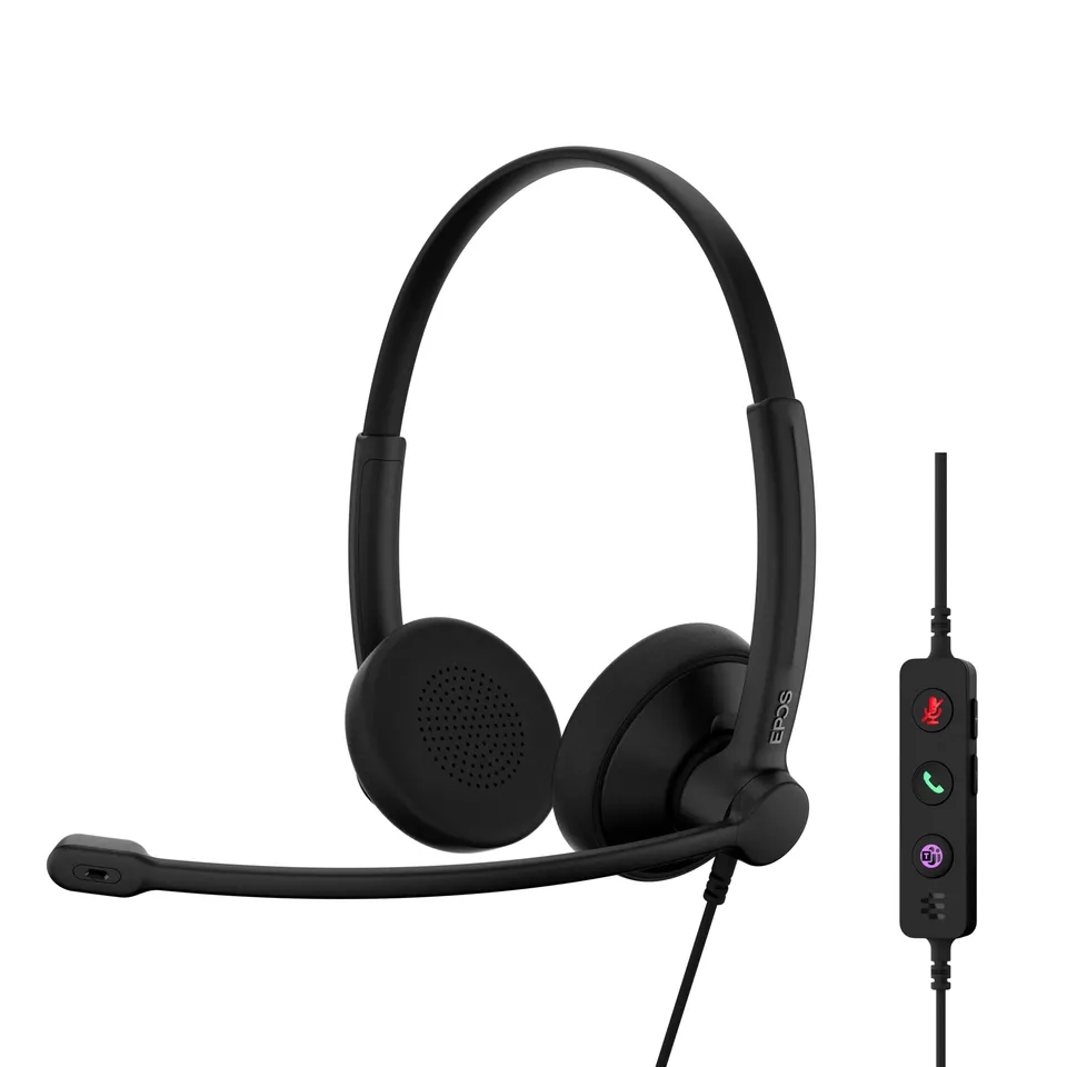 EPOS IMPACT 100 Stereo Headset USB-C Teams Geräuschunterdrückung
