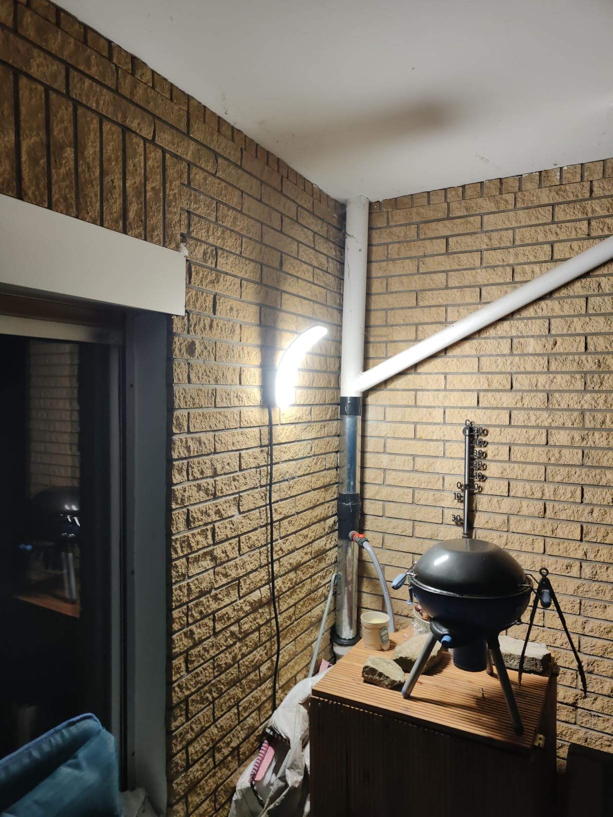 Maclean Energy MCE511 LED Wandleuchte 20W grau