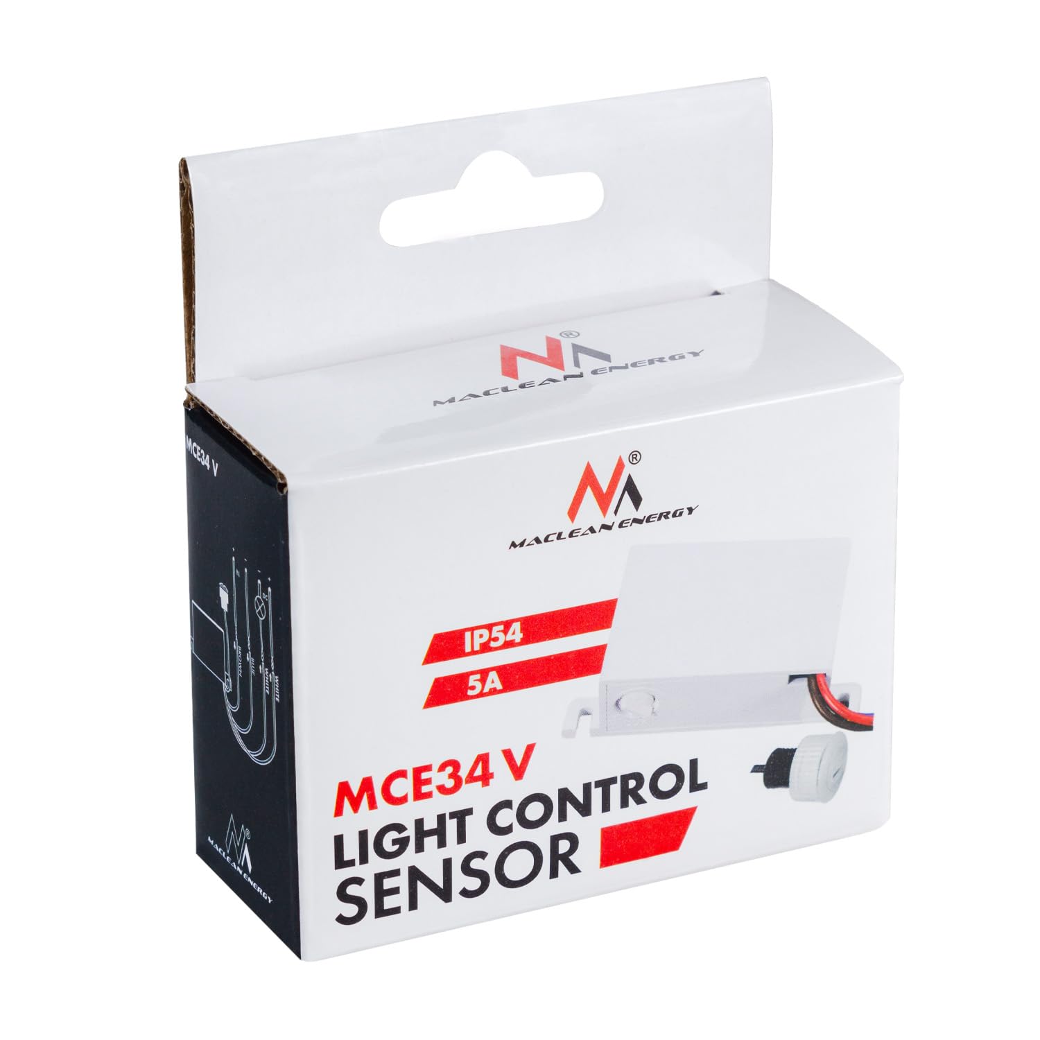 Maclean Energy MCE34 V Dämmerungssensor 12-24V IP54