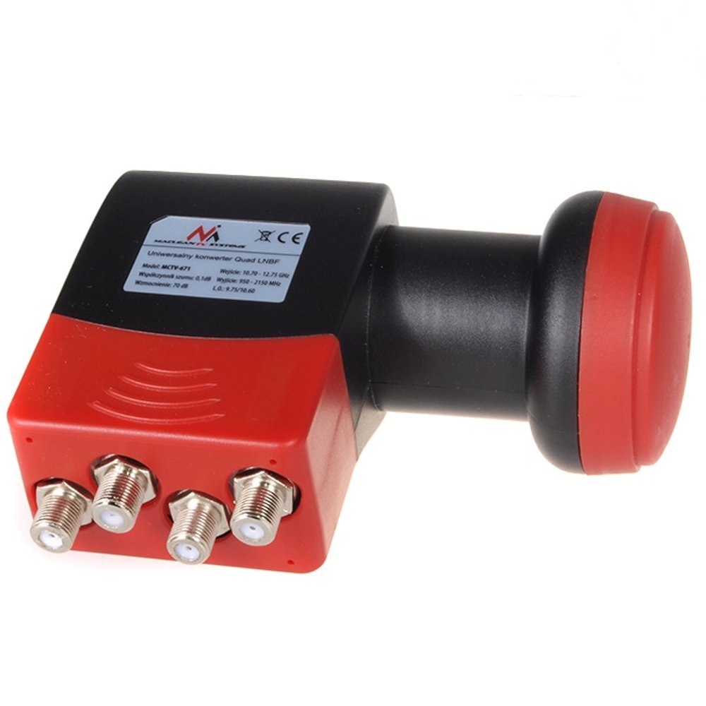 Maclean MCTV-629 Quad LNB Universal 4 Teilnehmer 0,1 dB