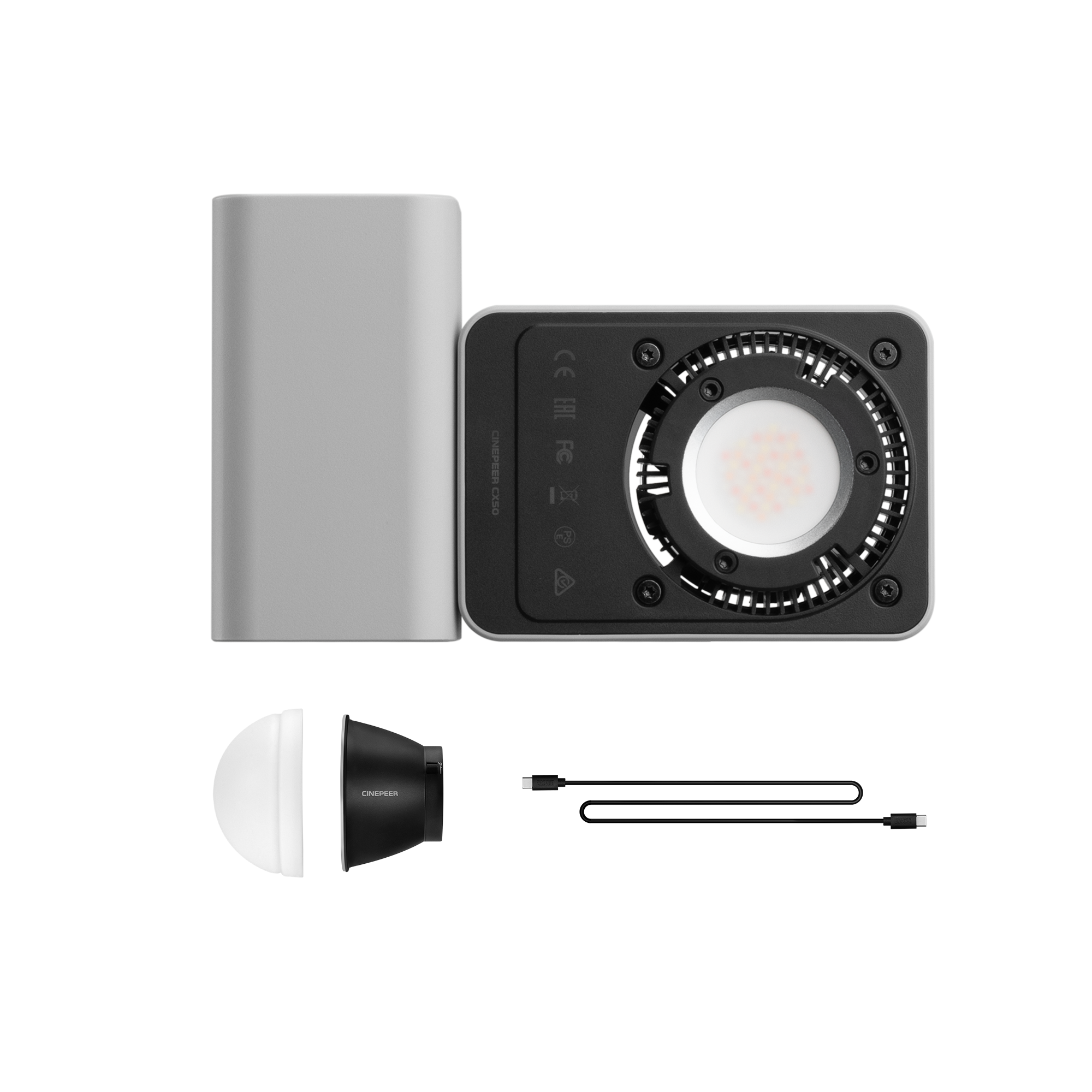 Zhiyun CINEPEER CX50 COB-Studioleuchte 50W Bi-Color
