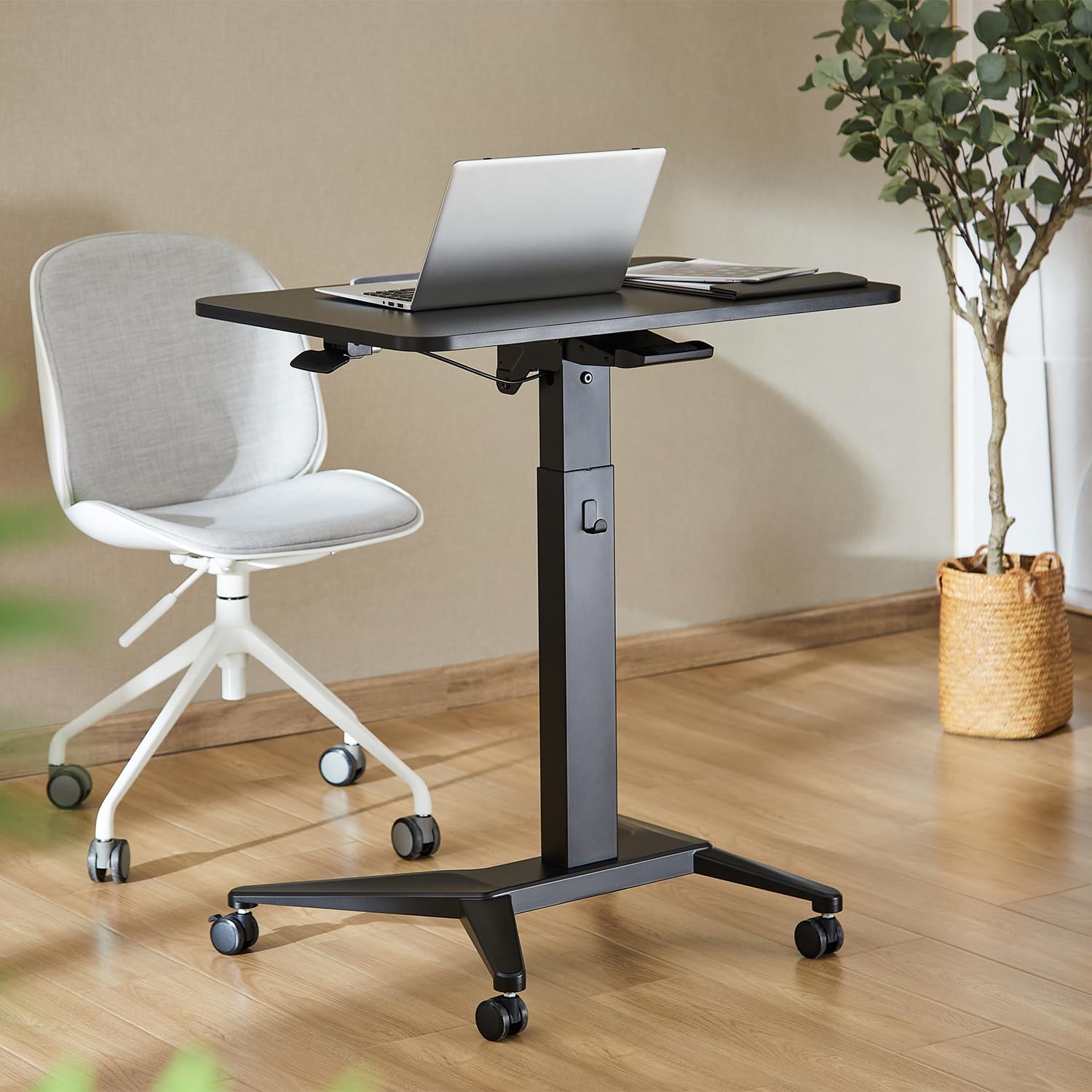 Maclean MC-453 Laptoptisch höhenverstellbar Schwarz 80x52cm