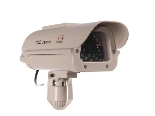 Maclean SOL1500 Kamera-Dummy Solar-Attrappe mit LED 95mm