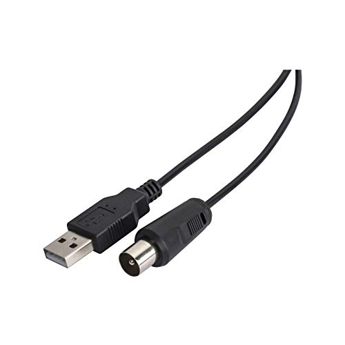Maclean MCTV-948 Zimmerantenne aktiv DVB-T2 USB Saugnapf
