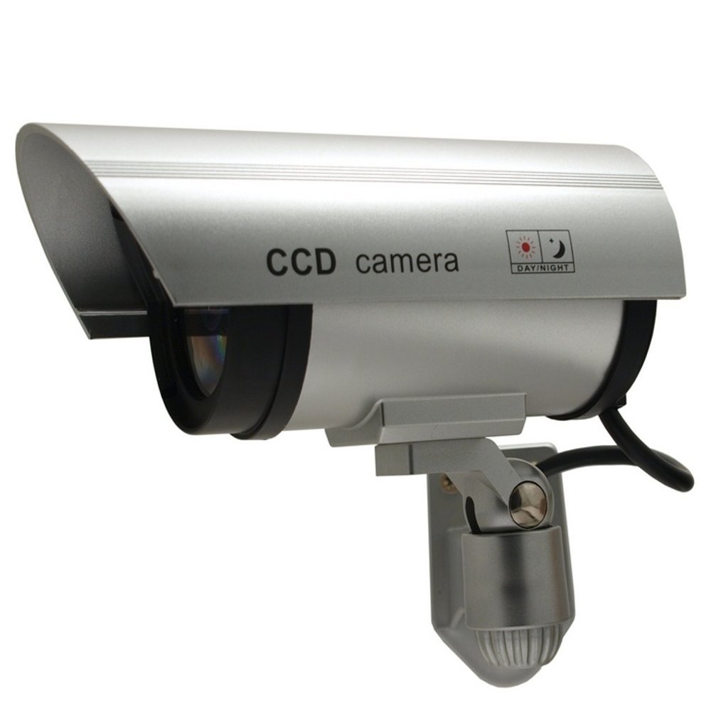 Maclean IR1100 S Kamera Dummy Attrappe mit LED Outdoor