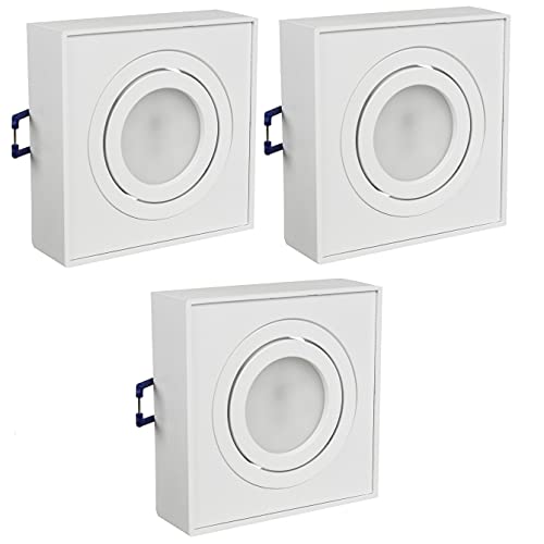 Maclean Energy MCE464W LED Einbaustrahler GU10 3er weiß