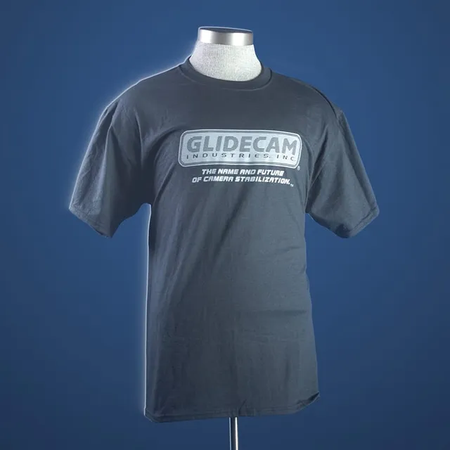 Glidecam T-Shirt Swag schwarz Baumwolle Logo