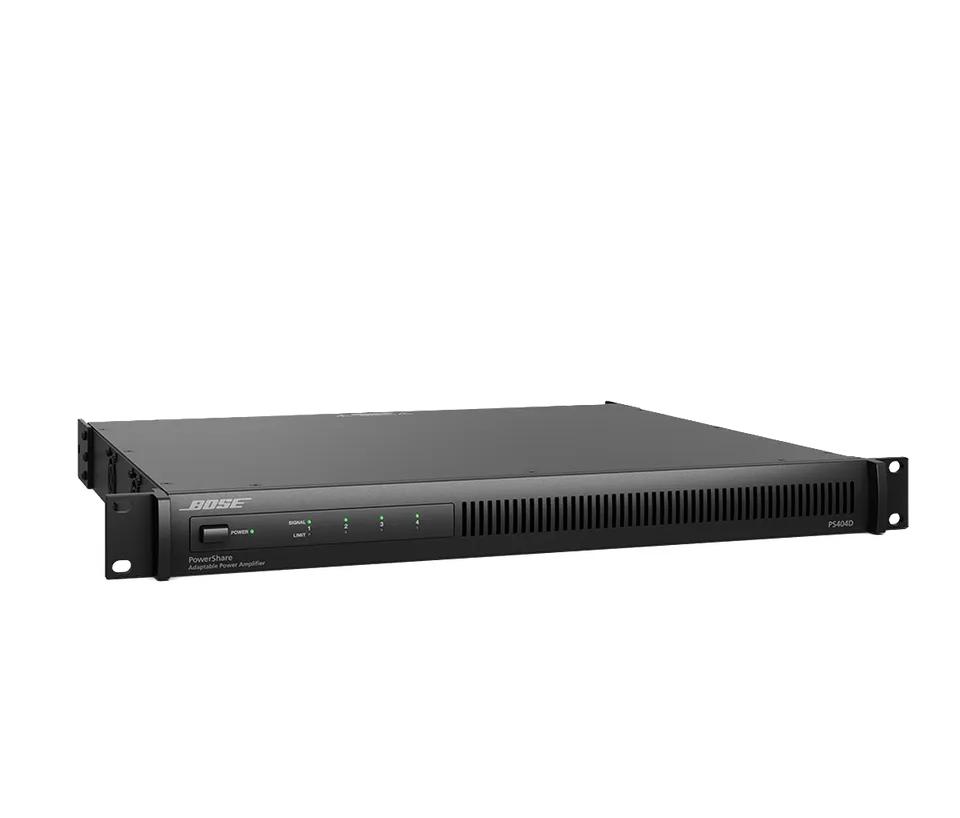 Bose Professional PowerShare PS404D Endstufe 4-Kanal Dante