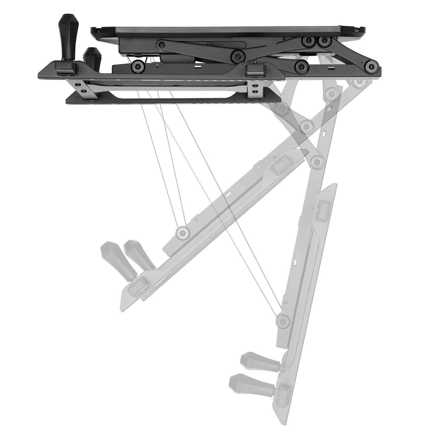 Maclean Energy TV-Deckenhalterung 32-70 Zoll elektrisch 35 kg