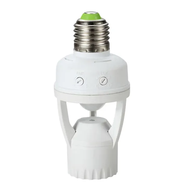 Maclean Energy MCE24 Lampenfassung E27 360° PIR weiß