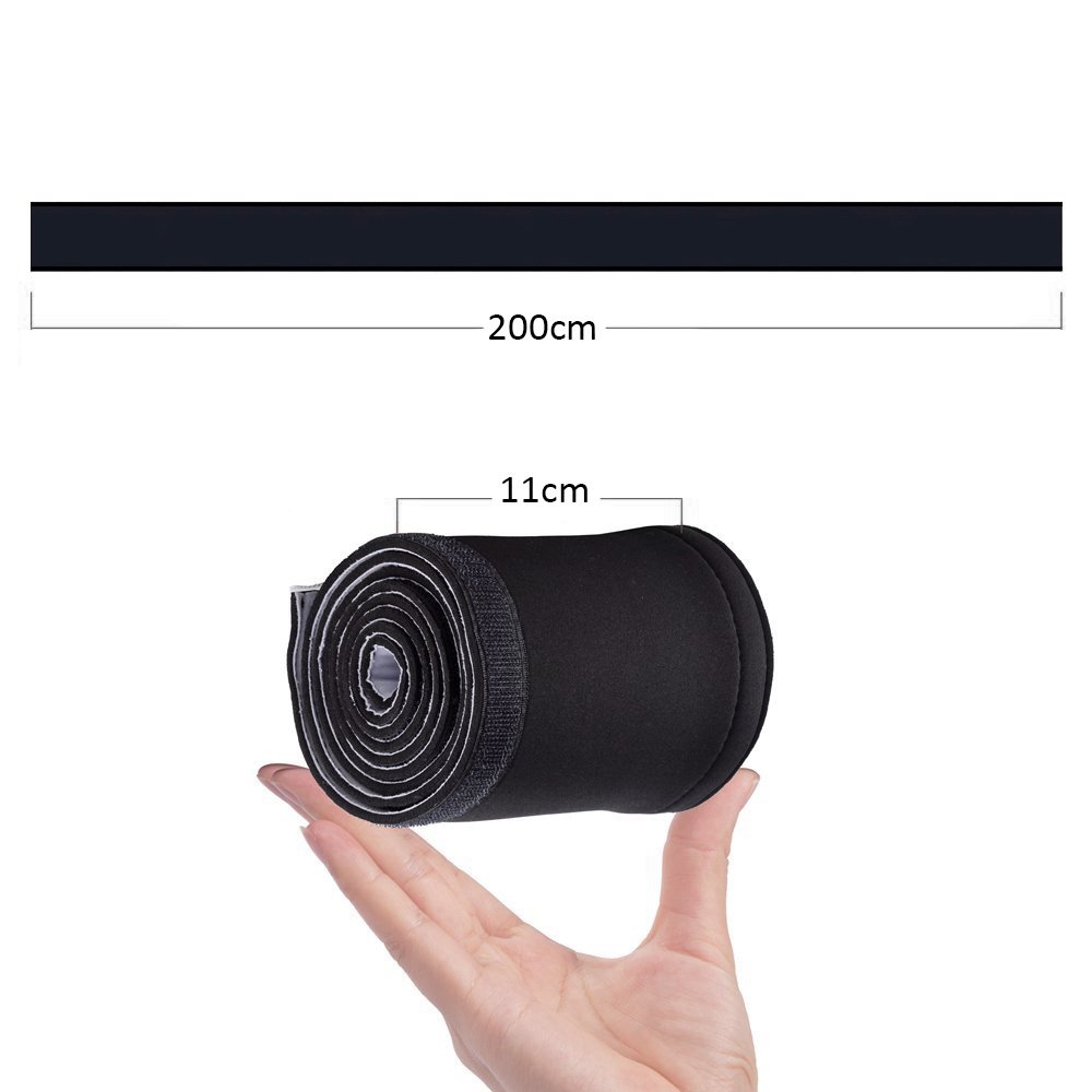 Maclean MCTV-672 Kabelschlauch 200x11 cm Neopren Schwarz