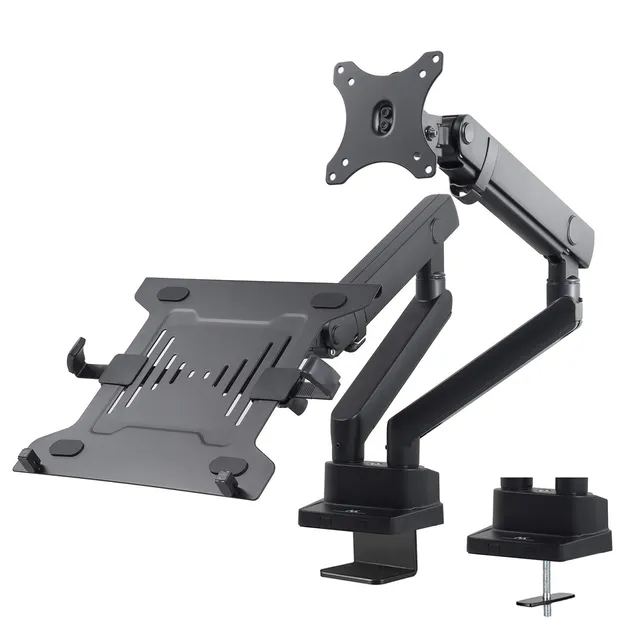 Maclean MC-813 Monitorarm Gasfeder Laptop 17-32 Zoll VESA