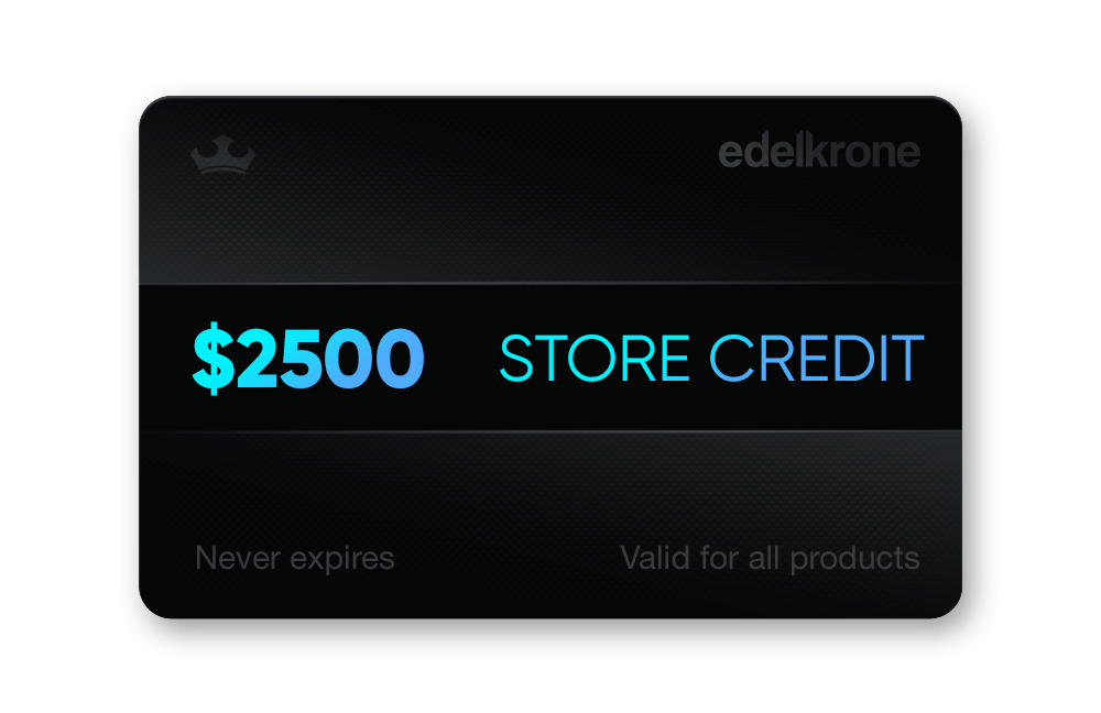 Edelkrone Store Credit Geschenkgutschein 100 Guthaben