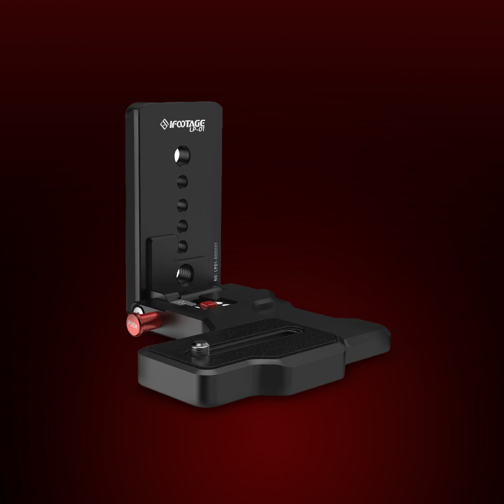 iFootage LP-01 L Shape Sliderplatte Kameraplatte Alu
