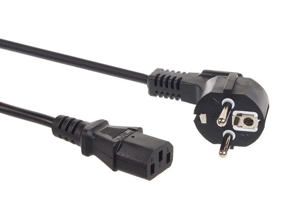 Maclean TV MCTV-691 Netzkabel Schuko Kaltgerät 1,5m