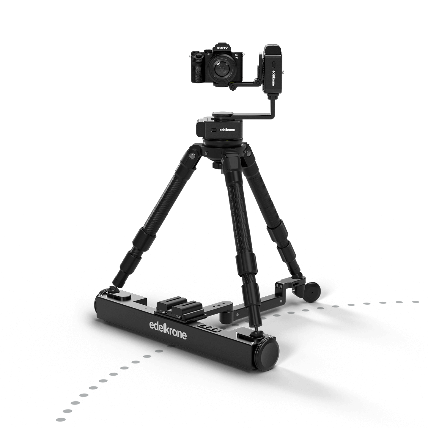 Edelkrone SurfaceAction HeadPLUS v3 Dolly Set DollyONE